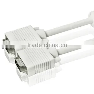 HIGH QUALITY WHITE SAMSUNG MOLDED VGA CABLE thumbnail-1