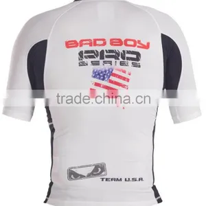 Rash Guard Sublimation High Quality,MMA Rash Guard thumbnail-2