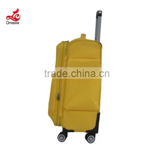 Promotional High Quality Nylon Fabric Trolley Luggage thumbnail-4