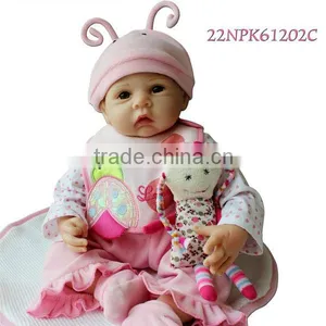 Silicone Vinyl 22'' Lifelike Reborn Baby Dolls thumbnail-1