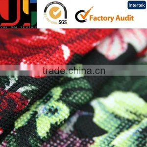 2015 New Jacquard Style 100% Pinrted Polyester Fabric thumbnail-1