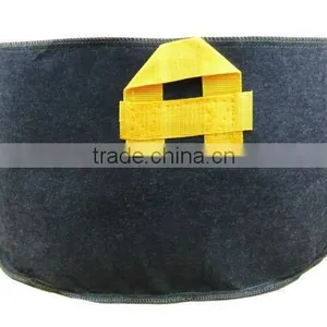 Wholesale Hydroponics 1,2,3,5,10,15,20,25 Gallon Large Fabric Grow Bag/pots With Side Holes thumbnail-4