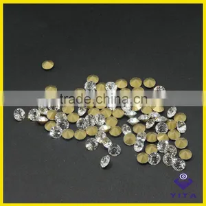 YiWu HOT Bling White Glass Crystal Rhinestones Point Back for Shoes Women thumbnail-3
