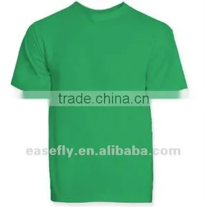 100% Cotton Round Neck Blank Green Tshirt(180gsm) thumbnail-1