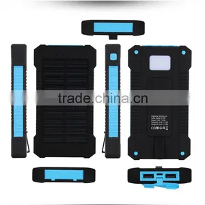 Solar Power Banks Solar External Battery Pack Power Bank for Blackberry thumbnail-1