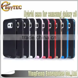 China Hot Selling Crucial Bumper Dual Layer Case for Samsung S6, for Samsung s6 Case With 10 Colors thumbnail-1