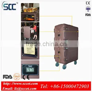 Double Layer Food Storage Container, Insulated Pan Cabinet for Transport Food thumbnail-3