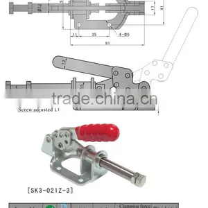 Horizontal Toggle Clamp SK3-021Z-3 With Special Panel Design thumbnail-3