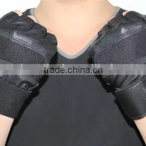 Men's Gym Wrist Wrap Gloves, Fitness Gloves, Workout Exercise Gloves thumbnail-4