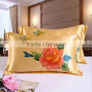 Custom Digital Printed Thickened 100 Pure Silk Pillowcases thumbnail-3