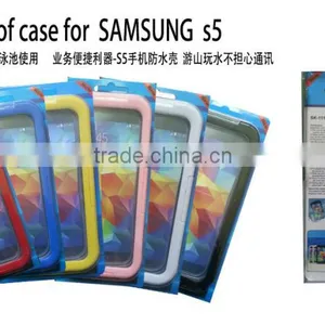 Waterproof Durable Shockproof Silicone Case Cover For Samsung Galaxy S5 I9600 thumbnail-6
