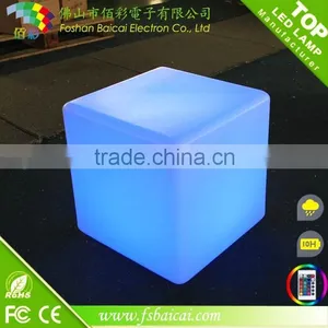 Waterproof LED Cube Furniture LED Cube Chair thumbnail-5