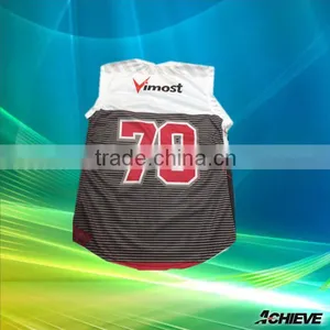 Wholesale Blank Hockey Jersey Team Wear Top Custom Ice Hockey Lacrosse Jersey thumbnail-1