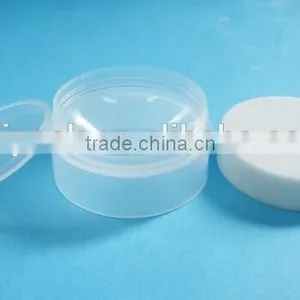 10g High Quality Opaque/clear PET Plastic Jar, PP Face Cream Jar, Clear Plastic Cosmetic Jar thumbnail-1