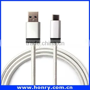 OEM/ODM Nylon Braided Type c 3.1 Usb Date Charger and Sync Cable thumbnail-6