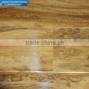 CE Environment-friendly High Glossy Mould Pressing Laminated Wood Flooring B007 thumbnail-1