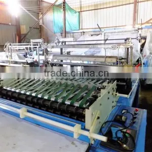 Computer Control Full Automatic Double Line T-shirt Bag Cutting Machine thumbnail-4
