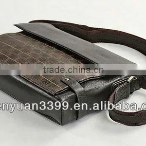 2016 New Design Briefcase Retro Style Shoulder Bag Men's Genuine Leather Bag thumbnail-4