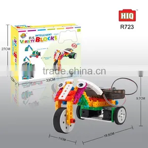 Remote Control Plastic Building Blocks Educational Toys for Kids thumbnail-1