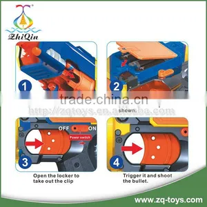 Good Quality Abs Plastic Pellet Gun Nerf Toy Gun Electronic Toys for Children thumbnail-3