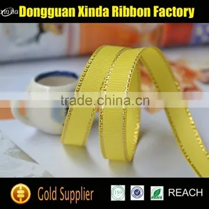Fancy Promotional Single Face Silver Satin Ribbon thumbnail-2