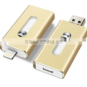 Fashion Custom Otg Usb Flash Drives Otg Flash Disk Otg Usb Memory Sticks for Iphone/Android thumbnail-5