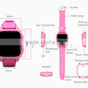 I8G Portable GPS Children Watch Smart Phone for IOS Andriod App thumbnail-2