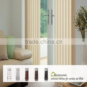 Bintronic Taiwan Remote Control Operated Motorized Vertical Blinds Types Of Motorized Curtain Motor thumbnail-2