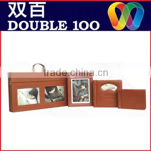 Double100 Hot Photo Leather Wedding Photo Album thumbnail-2