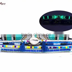 Summer Beach BOHO Multilayer Brazilian Bracelet French Magnetic Bracelet thumbnail-1