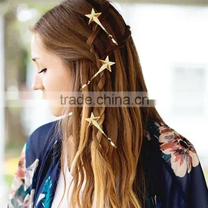 Gold Star Fancy Hair Pin thumbnail-1