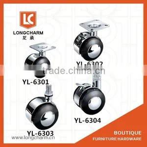 Metal Plate Castor Wheel and Stem Caster Wheel Supplier thumbnail-1