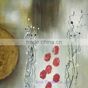 New Design Abstract Flower Painting thumbnail-1
