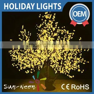 Top Sell High Quality Outdoor Decorative Led Spiral Tree Lighted Blossom Garden Flower thumbnail-1