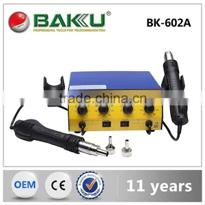 Best Sale BAKU 800W Double Hot Air SMD Rework Station (BK-602A) thumbnail-1