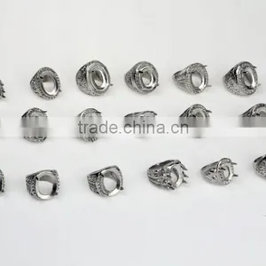 OEM Projects 2015 Wholesale Indonesia Rings Hot Sell Gemstone Titanium Rings thumbnail-6