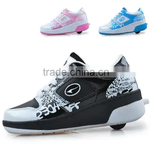 Wholesale Original Brand Name Shoes Skate, Kids Sport Roller Shoes With Retractable Wheels Factory in China thumbnail-1