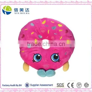 Plush Cute Pink Donut Soft Figure Toy thumbnail-1