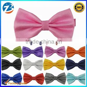 Classical Fashion Plaid Jacquard Weave Bowties for Men thumbnail-1
