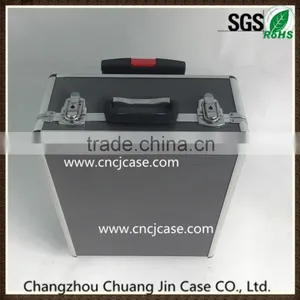 Gray ABS Aluminum Trolley Case With Line Fabric With 6 Years Production Experience thumbnail-3