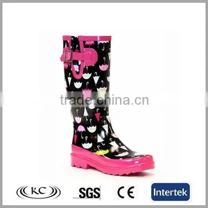 Cute Rubber Boots for Women thumbnail-1