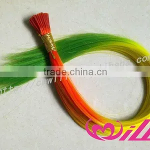 Pretty Two Tone Hair Extension Rainbow Hair Extension thumbnail-3