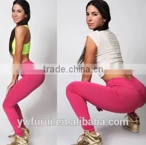 The New 2016 Wholesale Fashion Sexy Spot Goods Gym Wear Jogger Legging Yoga Pants thumbnail-1