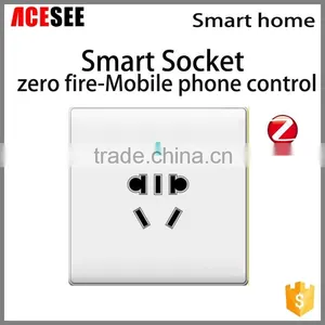 ACESEE New Product Wireless Remote Control Zigbee Smart Socket Zigbee Wall Socket thumbnail-1