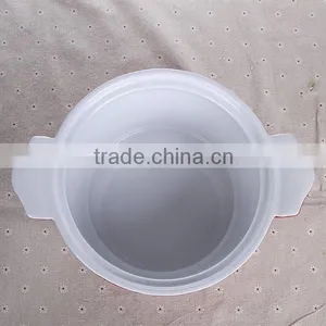 Color Glaze Stoneware Casserole Dish With Lid Factory Directly Sale thumbnail-4
