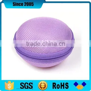 Ball Shape Purple Nylon Cover Eva Essential Oil Protective Case thumbnail-2