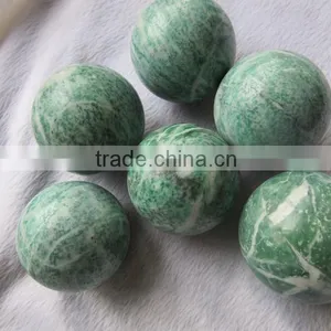 Natural Antique Aventurine Crystal Quartz Ball thumbnail-6