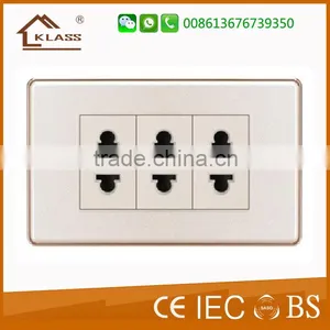 118 Series Double Two Pin Socket With Switch thumbnail-3