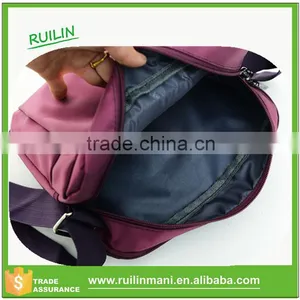 Purple Belt Band Cute Laptop Backpacks For Teens Rucksack Designer Rucksacks for Women thumbnail-6
