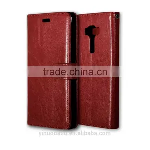 PU Leather Cell Phone Flip Wallet Kickstand Case for ASUS ZenFone 3 Deluxe ZS570KL 5.7 thumbnail-2
